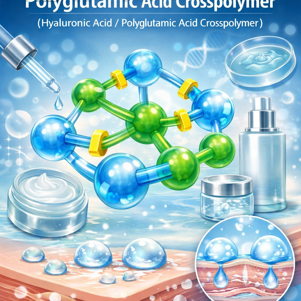 Polyglutamic Acid Crosspolymer La Hoat Chat Gi Cong Dung Trong Duoc My Pham