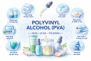 Polyvinyl Alcohol La Hoat Chat Gi Cong Dung Trong Duoc My Pham