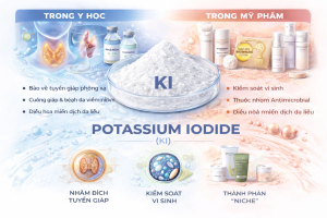 Potassium Iodide La Hoat Chat Gi Cong Dung Trong Duoc My Pham