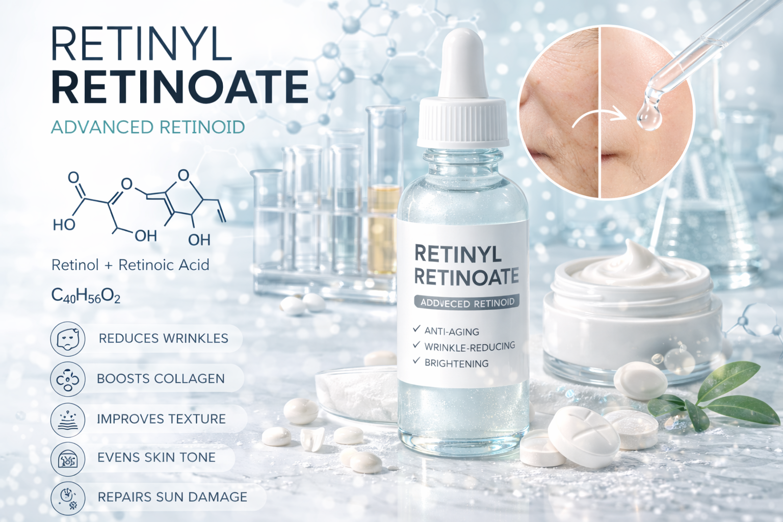 Retinyl Retinoate La Hoat Chat Gi Cong Dung Trong Duoc My Pham