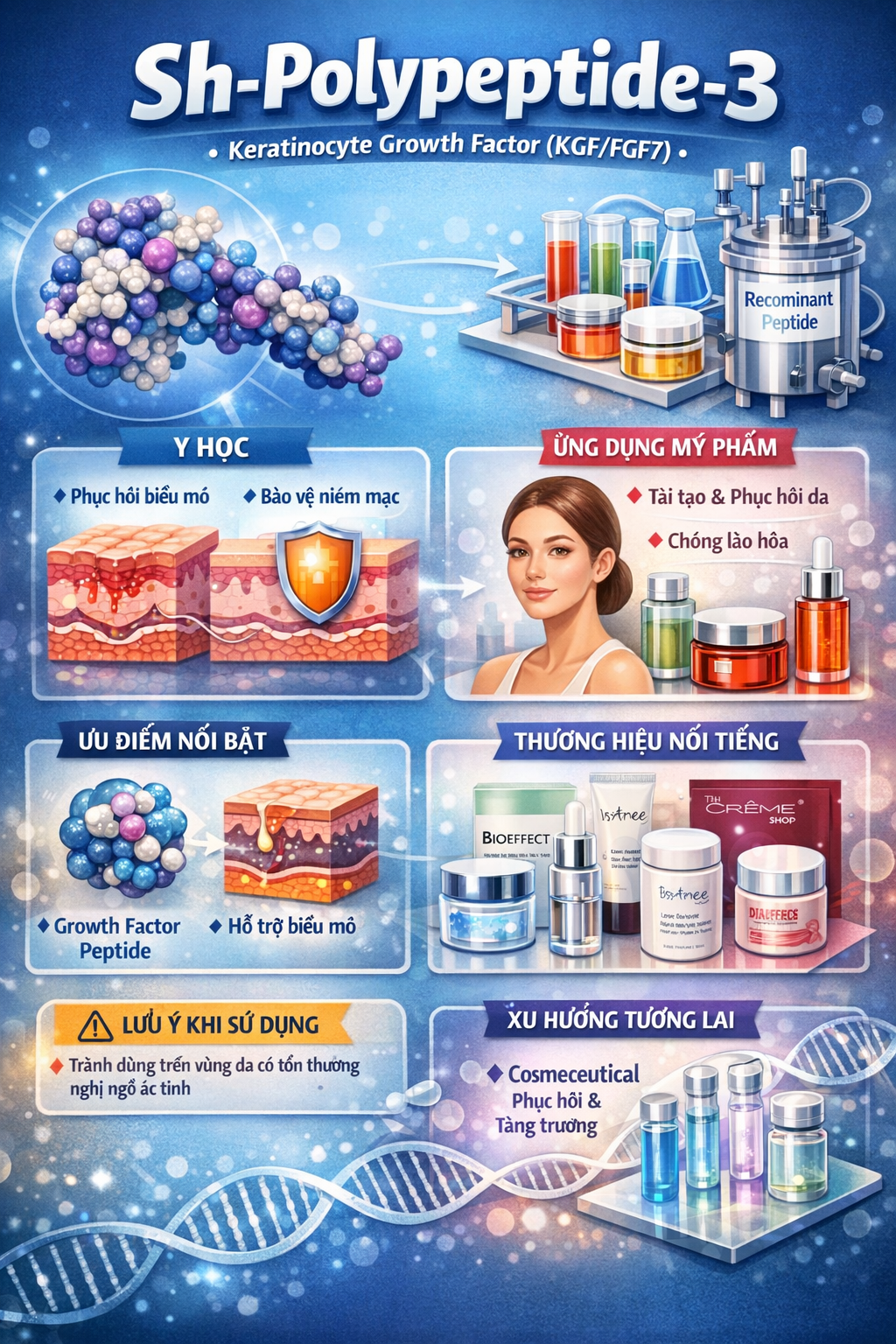 Sh Polypeptide 3 La Hoat Chat Gi Cong Dung Trong Duoc My Pham