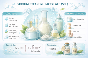 Sodium Stearoyl Lactylate La Hoat Chat Gi Cong Dung Trong Duoc My Pham