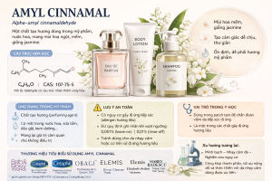 Amyl Cinnamal La Hoat Chat Gi Cong Dung Trong Duoc My Pham