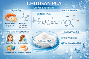 Chitosan PCA La Hoat Chat Gi Cong Dung Trong Duoc My Pham