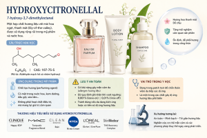 Hydroxycitronellal La Hoat Chat Gi Cong Dung Trong Duoc My Pham