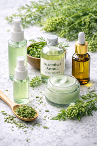 artemisia annua leaf water la hoat chat gi cong dung trong duoc my pham