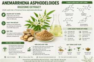 Anemarrhena Asphodeloides Rhizome Extract La Hoat Chat Gi Cong Dung Trong Duoc My Pham