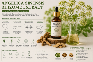 Angelica Sinensis Rhizome Extract La Hoat Chat Gi Cong Dung Trong Duoc My Pham