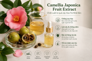 Camellia Japonica Fruit Extract La Hoat Chat Gi Cong Dung Trong Duoc My Pham