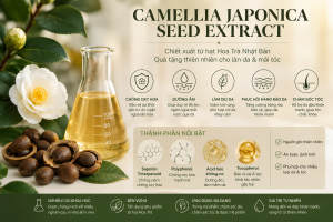 Camellia Japonica Seed Extract La Hoat Chat Gi Cong Dung Trong Duoc My Pham