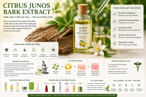 Citrus Junos Bark Extract La Hoat Chat Gi Cong Dung Trong Duoc My Pham