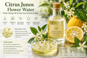 Citrus Junos Flower Water La Hoat Chat Gi Cong Dung Trong Duoc My Pham