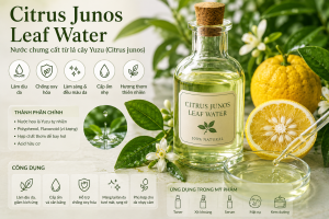 Citrus Junos Leaf Water La Hoat Chat Gi Cong Dung Trong Duoc My Pham