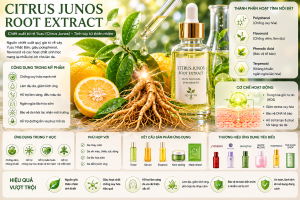 Citrus Junos Root Extract La Hoat Chat Gi Cong Dung Trong Duoc My Pham
