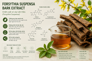 Forsythia Suspensa Bark Extract La Hoat Chat Gi Cong Dung Trong Duoc My Pham