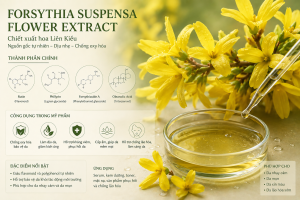 Forsythia Suspensa Flower Extract La Hoat Chat Gi Cong Dung Trong Duoc My Pham