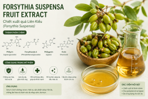 Forsythia Suspensa Fruit Extract La Hoat Chat Gi Cong Dung Trong Duoc My Pham