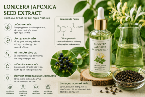 Lonicera Japonica Seed Extract La Hoat Chat Gi Cong Dung Trong Duoc My Pham