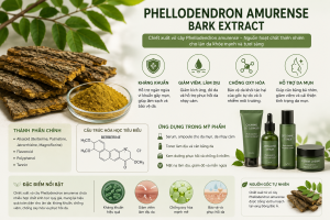 Phellodendron Amurense Bark Extract La Hoat Chat Gi Cong Dung Trong Duoc My Pham