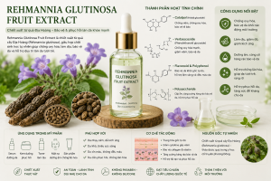 Rehmannia Glutinosa Fruit Extract La Hoat Chat Gi Cong Dung Trong Duoc My Pham