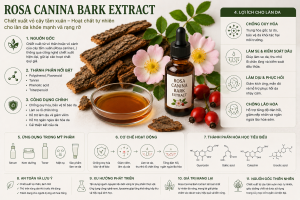 Rosa Canina Bark Extract La Hoat Chat Gi Cong Dung Trong Duoc My Pham
