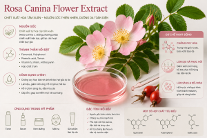 Rosa Canina Flower Extract La Hoat Chat Gi Cong Dung Trong Duoc My Pham