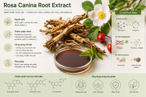Rosa Canina Root Extract La Hoat Chat Gi Cong Dung Trong Duoc My Pham
