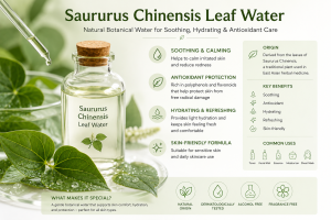 Saururus Chinensis Leaf Water La Hoat Chat Gi Cong Dung Trong Duoc My Pham
