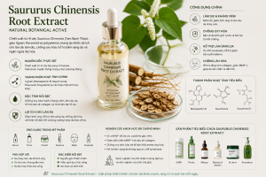 Saururus Chinensis Root Extract La Hoat Chat Gi Cong Dung Trong Duoc My Pham