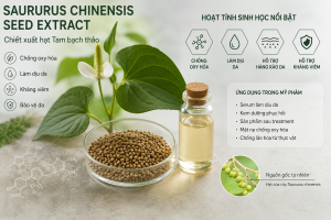 Saururus Chinensis Seed Extract La Hoat Chat Gi Cong Dung Trong Duoc My Pham