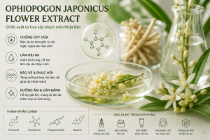 ophiopogon japonicus flower extract la hoat chat gi cong dung trong duoc my pham