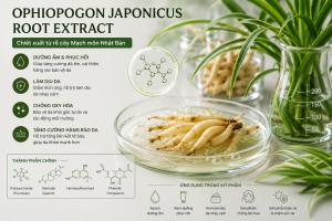 ophiopogon japonicus root extract la hoat chat gi cong dung trong duoc my pham