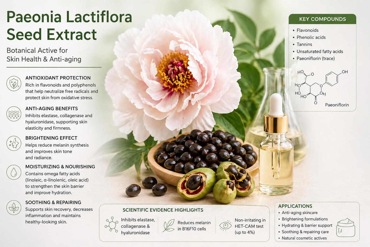 paeonia lactiflora seed extract la hoat chat gi cong dung trong duoc my pham